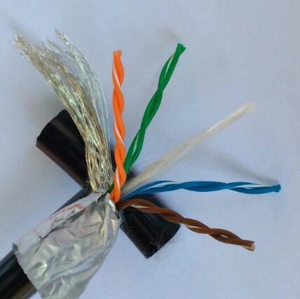 柔性屏蔽双绞电缆3对6芯