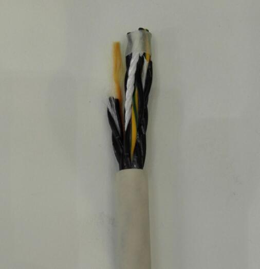 高度柔性PVC护套双绞屏蔽拖链电缆