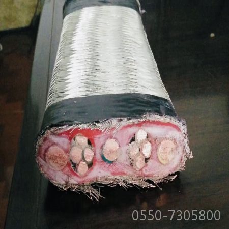 钢丝编织扁平电缆